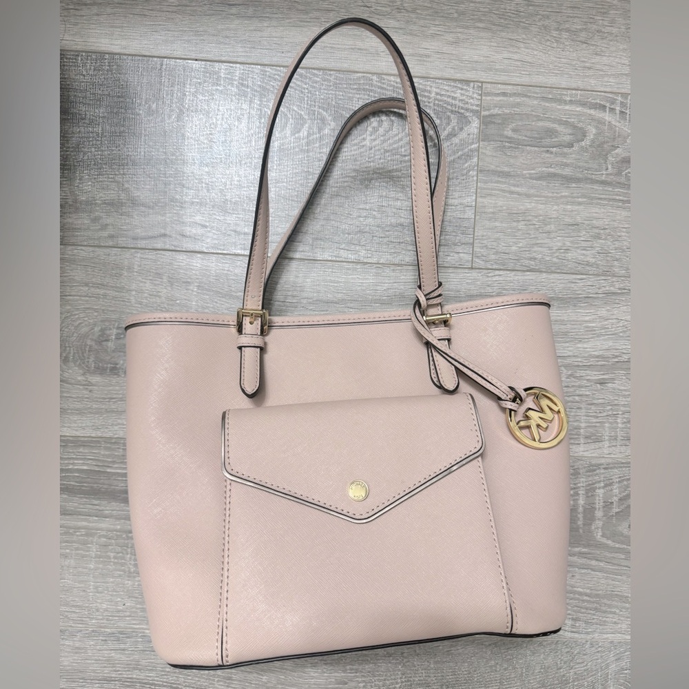Michael Kors jet set blossom tote